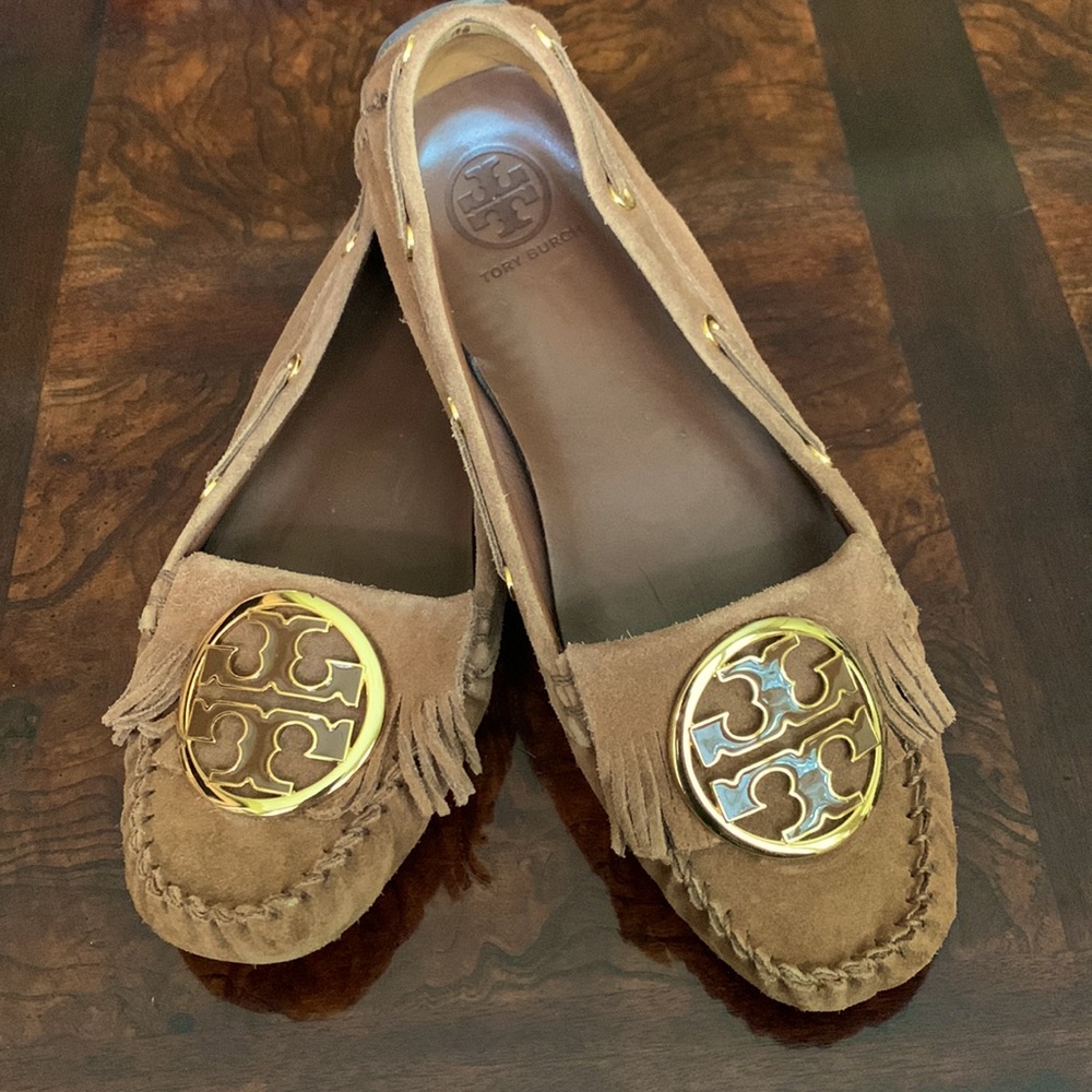 Tory Burch Carmel Moccasins- Size 10.5